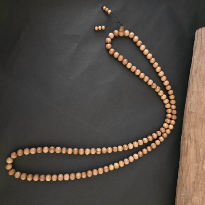 10mm Mysore Sandalwood Jaap Mala - Image 4