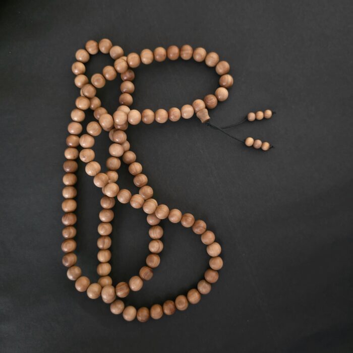 10mm Mysore Sandalwood Jaap Mala - Image 2