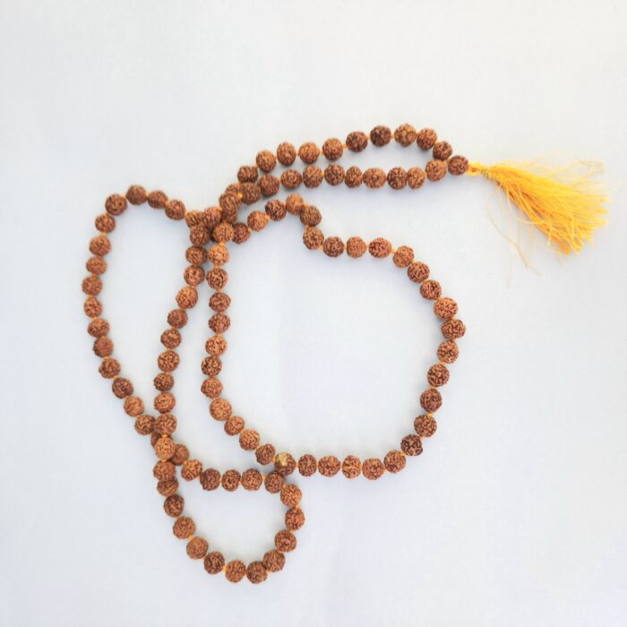 6mm Certified Natural Rudraksha Mala - Image 9