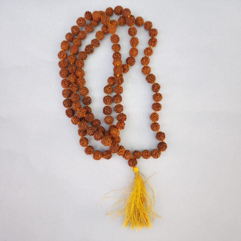 6mm Certified Natural Rudraksha Mala