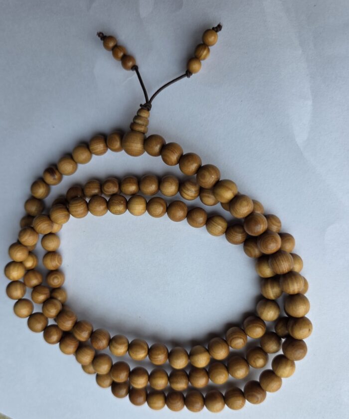 8mm Mysore Sandalwood Jaap Mala - Image 2