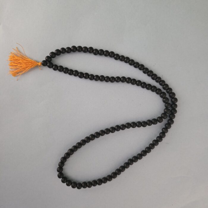 8mm Unpolished Karungali Mala (Ebony Wood) - Image 5